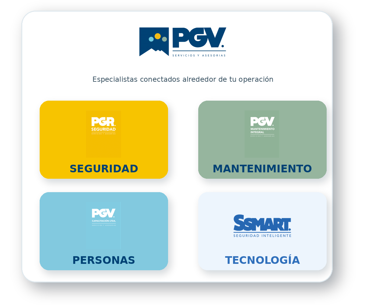 Empresas PGV: seguridad, mantenimiento, capacitaci&oacute;n y tecnolog&iacute;a